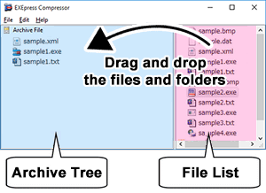 exepress_compresserwindow_dragdrop