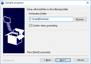 self extracting classic style