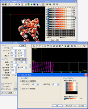 パレット内ブロック変更によるアニメーション